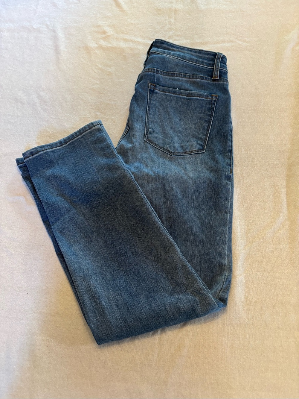 STS Blue Men's Slim Straight Jeans in Mid Blue Wash